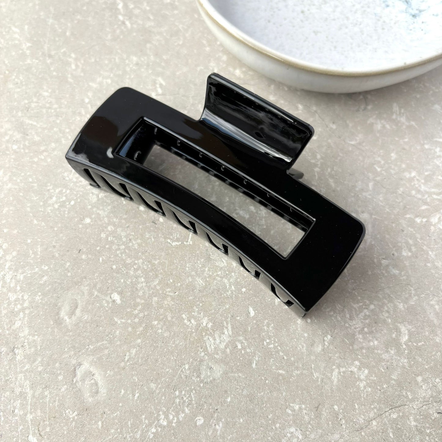 Black Soft Flexible Claw Clip