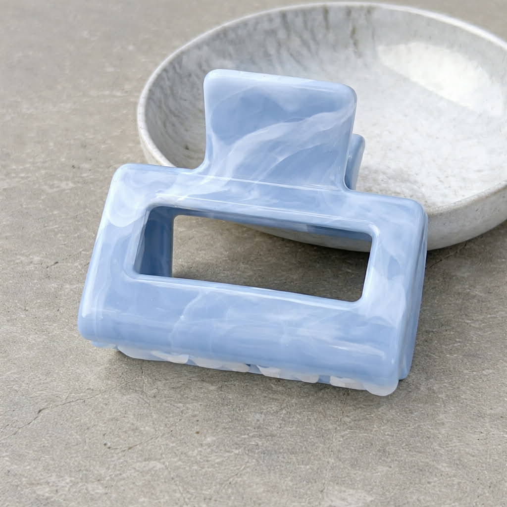 Small Blue Rectangular Claw Clamp