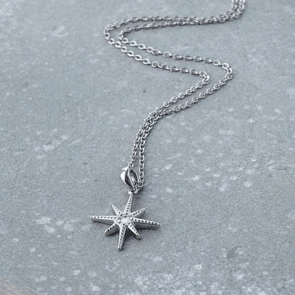 Tarnish Resistant Star Pendant Necklace