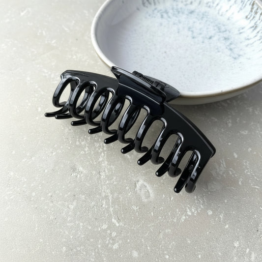 Black Soft Flexible Barrel Claw Clip