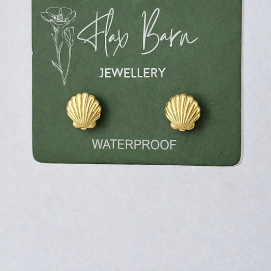 Tarnish Resistant Shell Studs