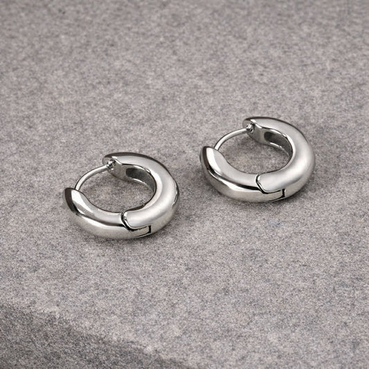 Tarnish Resistant Classic Hoop Huggies