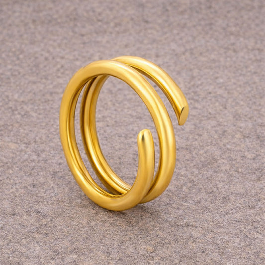 Tarnish Resistant Wrap Around Ring