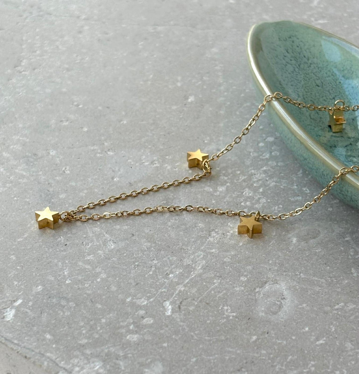Tarnish Resistant Mini Star Necklace