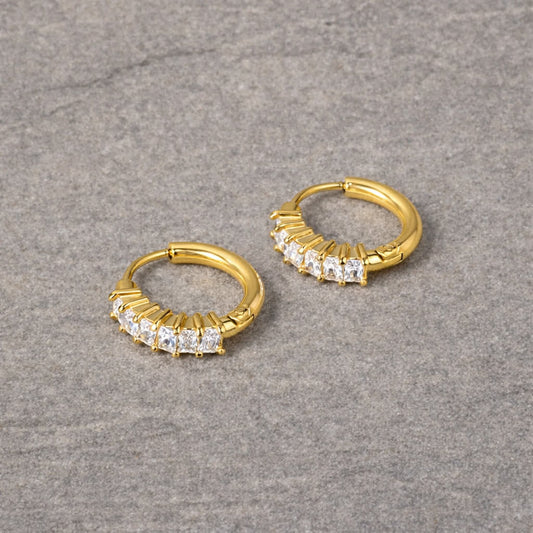 Tarnish Resistant Zirconia Front Huggies