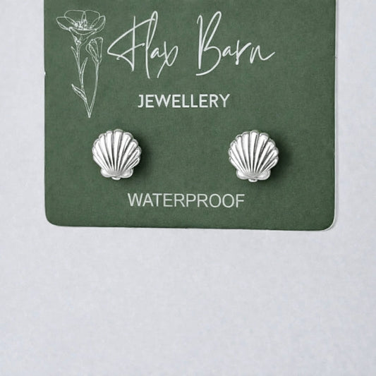 Tarnish Resistant Shell Studs