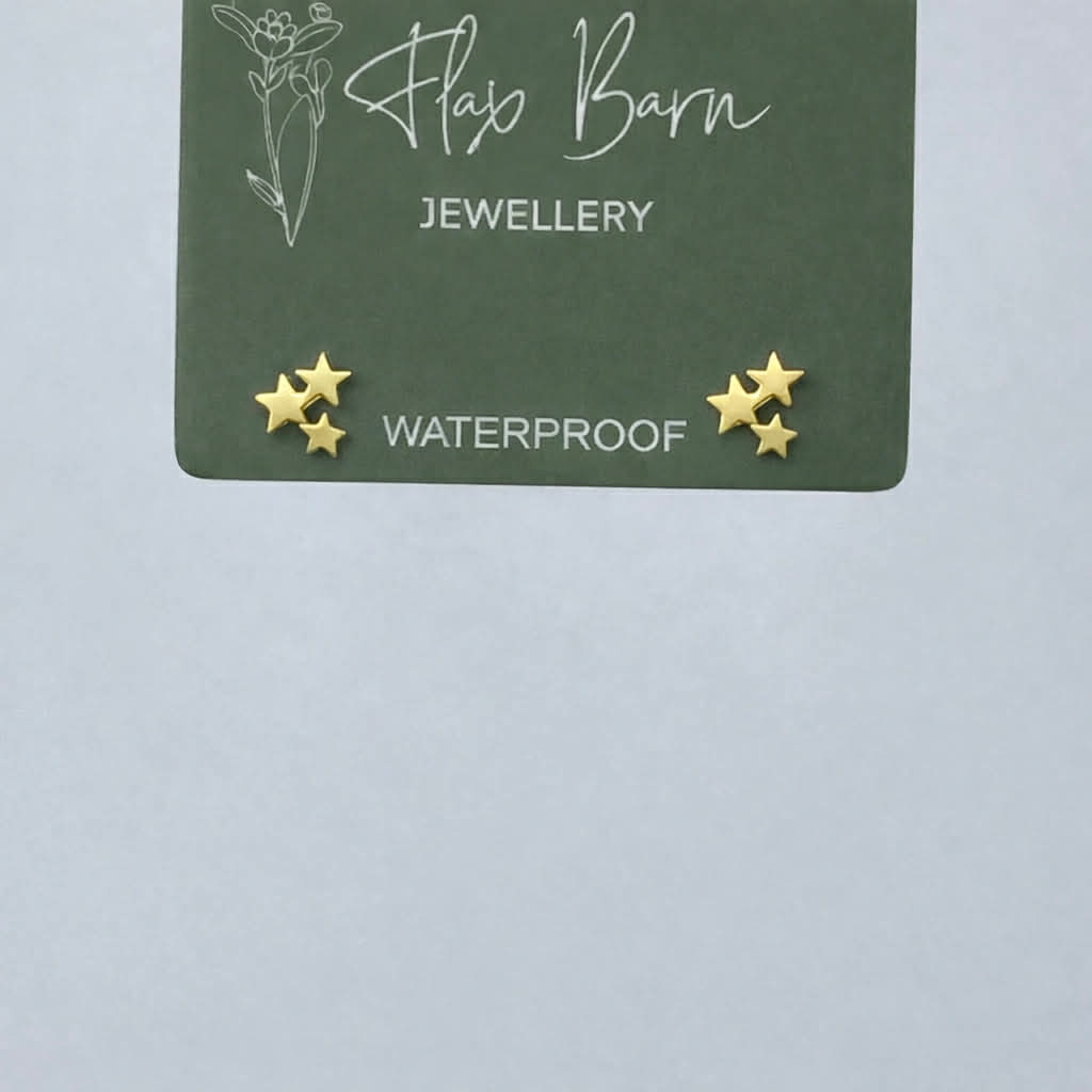 Tarnish Resistant Star Cluster Studs