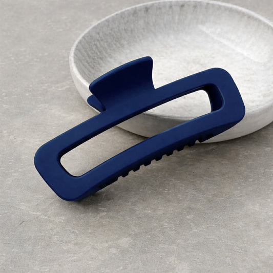 Navy Rectangular Claw Clamp