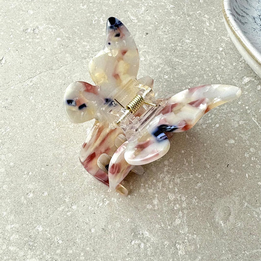 Confetti Butterfly Claw Clip