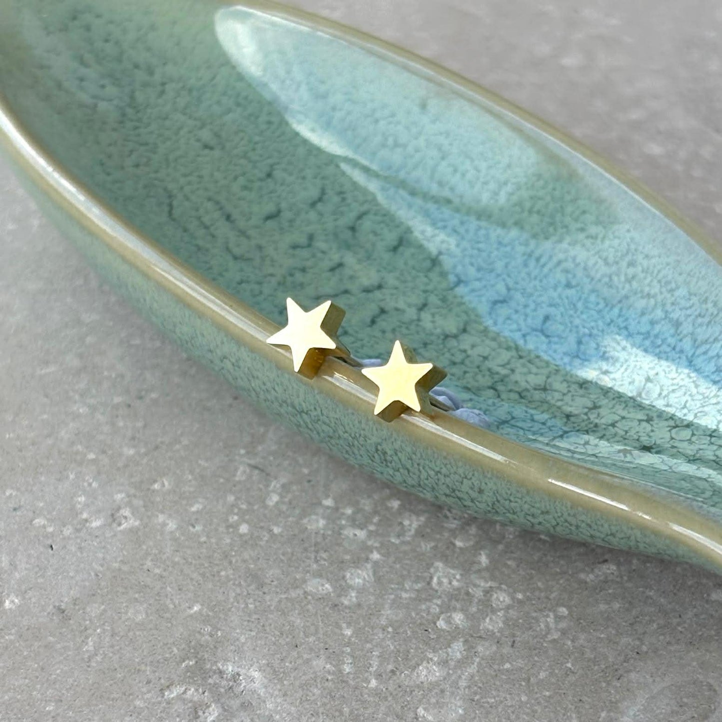 Tarnish Resistant Mini Star Studs