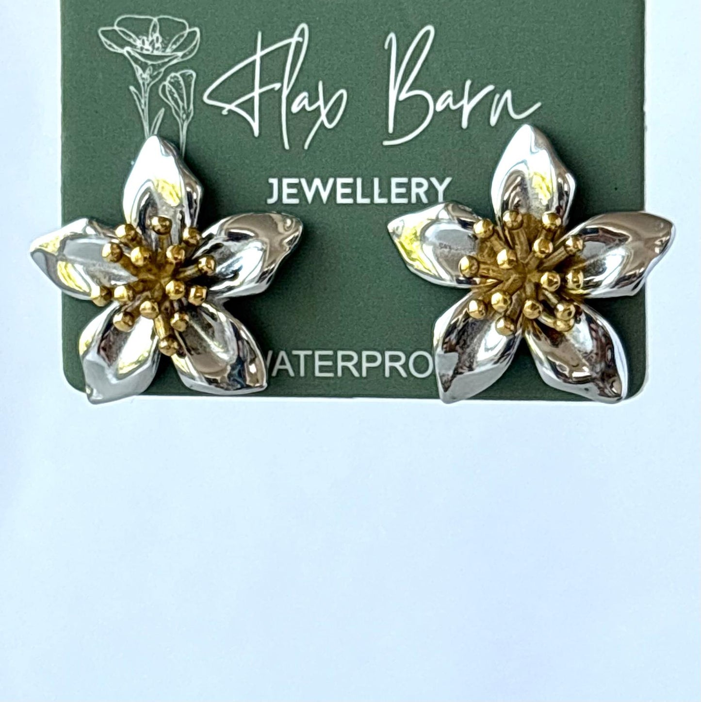 Tarnish Resistant Blossom Studs