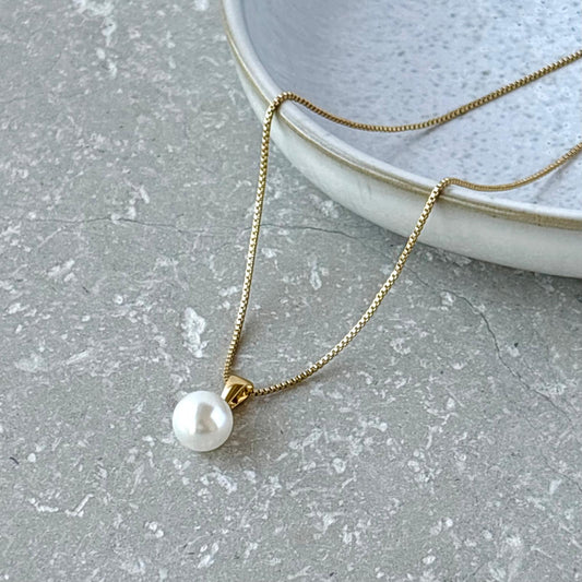 Tarnish Resistant Pearl Necklace