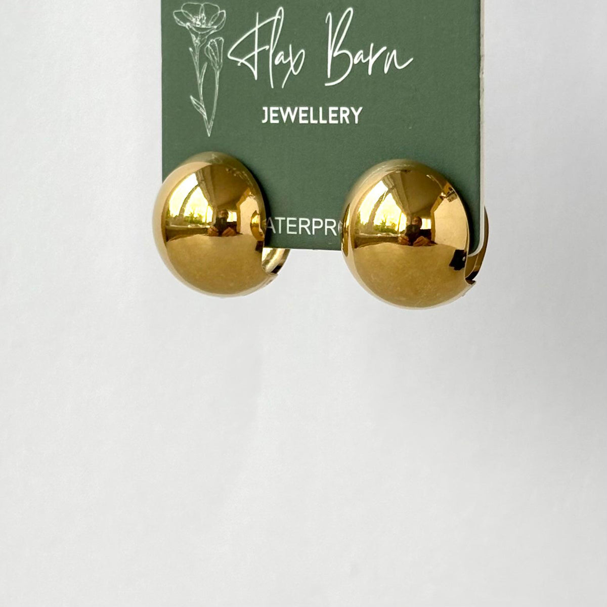 Tarnish Resistant Wrap Around Orb Studs