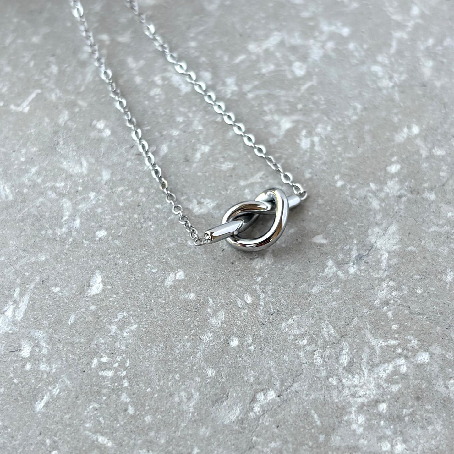 Tarnish Resistant Knot Necklace