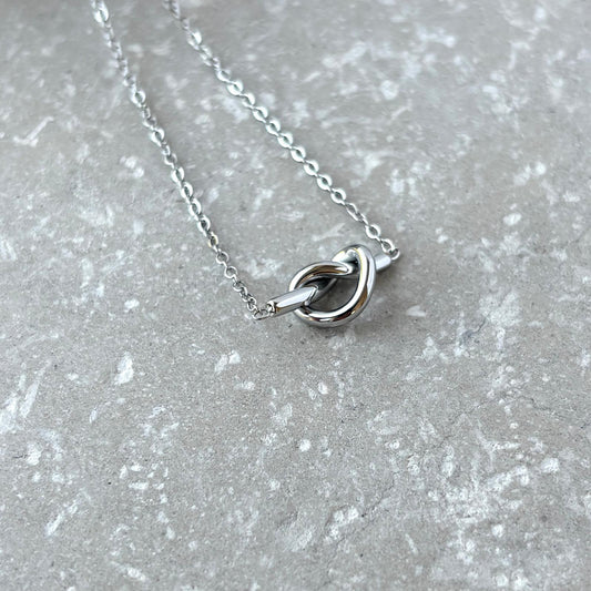 Tarnish Resistant Knot Necklace