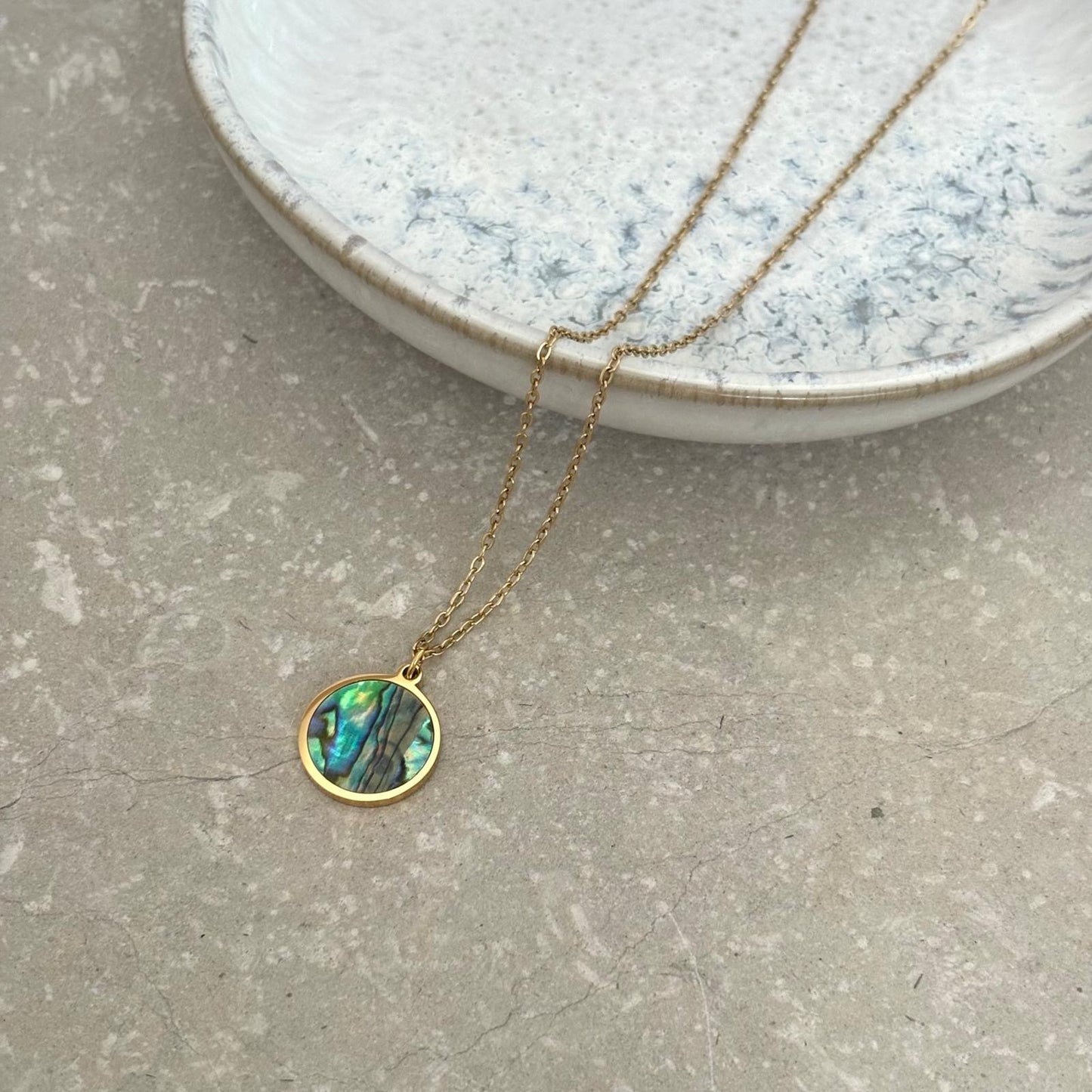 Tarnish Resistant Paolo Shell Necklace